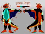  anthro bioluminescence dragon draven_(dravendergen) gills glowing hybrid male membrane_(anatomy) model_sheet mudwing_(wof) nightwing_(wof) pawpads pouncequicks scalie seawing_(wof) slightly_chubby solo teal_pawpads webbed_feet webbed_hands winged_arms wings wings_of_fire 
