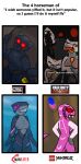  absurd_res activision alien animatronic anthro aroni_sketched_(artist) call_of_duty call_of_duty:_ghosts case_animatronics cryptid_(call_of_duty) domestic_cat emma_a-1 english_text felid feline felis female fish group gun hi_res lego licking looking_at_viewer machine mammal maneater_(video_game) marine masturbation ninjago ranged_weapon reptile robot scalie self_lick selma shark snake solo text tongue tongue_out underwater video_games water weapon 