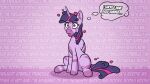  16:9 cocaine_(artist) equid equine female feral friendship_is_magic hasbro hi_res horn mammal my_little_pony open_mouth princess_coke sitting solo text thought_bubble twilight_sparkle_(mlp) widescreen winged_unicorn wings zebra 