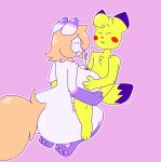  2021 anthro bailey_(kittybaileynya) big_breasts big_butt bodily_fluids breast_grab breast_play breasts butt cum cumshot curvy_figure digital_media_(artwork) dipstick_ears dipstick_tail dominant dominant_female duo ejaculation elbow_tufts eyes_closed fan_character felid feline female fur genital_fluids genitals gloves_(marking) hair hand_on_breast hand_on_leg hand_on_thigh hi_res huge_butt kittybaileynya kneeling larger_female leg_markings looking_at_another male male/female mammal markings multicolored_ears multicolored_tail nintendo nude on_lap orange_hair pawpads penis pikachu pink_pawpads pok&eacute;mon pok&eacute;mon_(species) purple_body purple_fur rosy_cheeks sex shoulder_tuft simple_background sitting_on_lap size_difference smaller_male smile socks_(marking) spread_legs spreading submissive submissive_male thick_thighs titfuck tuft video_games voluptuous white_body white_fur wide_hips yellow_body yellow_fur 