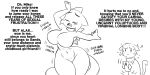  2:1 anthro big_breasts bittersweet_candy_bowl bodily_fluids breast_jiggle breasts butt_jiggle cellphone chochi collar curvy_figure dialogue domestic_cat duo english_text eyes_closed featureless_breasts featureless_crotch felid feline felis female hi_res hourglass_figure huge_breasts huge_hips humor lucy_(bcb) male mammal mike_(bcb) monochrome nude phone sexual_tension sweat text thick_thighs voluptuous webcomic wide_hips 