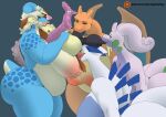  anal ball_fondling balls bbd belly big_breasts breasts charizard fellatio female female_penetrated female_rimming_male fondling genitals goodra group lapras larger_female legendary_pok&eacute;mon lugia male male/female male_penetrating male_penetrating_female nintendo oral oral_penetration penetration penile pidgey pok&eacute;mon pok&eacute;mon_(species) rimming sex simple_background size_difference smaller_male text video_games 