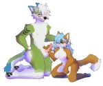  alpha_channel anthro balls blue_body blue_fur blue_hair blush bodily_fluids breasts canid canine canis chevron_(marking) cum cum_in_mouth cum_inside cum_string domestic_dog duo ejaculation female fox fur genital_fluids genitals green_body green_fur hair handjob happy happy_sex head_grab hi_res humanoid_genitalia husky kneeling male male/female mammal markings nipples nordic_sled_dog oral orange_body orange_fur orgasm_face paf pawpads penile piercing puppyfilez sex spitz white_body white_fur zelenyy 