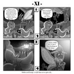  1:1 ? antennae_(anatomy) arthropod comic dialogue english_text equid equine female fluffy flying friendship_is_magic hasbro hi_res horn insect insect_wings lamp lepidopteran mammal monochrome moth my_little_pony night plant princess_luna_(mlp) queen_chrysalis_(mlp) text tree url vavacung winged_unicorn wings 