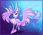  &lt;3 blue_eyes equid equine female flurry_heart_(mlp) friendship_is_magic hair hasbro hi_res horn mammal marbola my_little_pony pink_body purple_hair solo winged_unicorn wings 