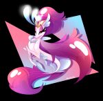  2019 bioluminescence black_background crown female fish friendship_is_magic glowing hair hi_res marbola marine my_little_pony my_little_pony:_the_movie_(2017) purple_eyes purple_hair queen_novo_(mlp) seahorse simple_background solo syngnathid syngnathiform 