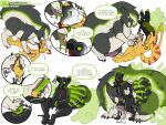  4:3 anthro chastity_device conditional_dnp corruption detachable detachable_penis dialogue drone dronification duo english_text extreme_french_kiss feral french_kissing gas gas_mask goo_(disambiguation) goo_transformation green_gas green_goo gulby_the_goo_dragon kissing lustylamb male male/male mammal mask mephitid mind_control mindless nintendo null_bulge penectomy pok&eacute;mon pok&eacute;mon_(species) size_difference skunk skuntank slime stink_lines teasing text transformation video_games 
