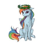 alpha_channel blonde_hair blue_body blue_fur blue_hair blue_tail equid equine female feral flower flower_crown friendship_is_magic fur green_hair green_tail hair hasbro hi_res looking_at_viewer madhotaru mammal multicolored_hair multicolored_tail my_little_pony orange_hair orange_tail pegasus plant purple_eyes purple_hair purple_tail rainbow_dash_(mlp) rainbow_hair rainbow_tail red_hair red_tail simple_background sitting smile solo transparent_background wings yellow_tail 