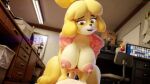  16:9 2021 3d_(artwork) 4k absurd_res animal_crossing anthro areola big_breasts breasts canid canine canis clothing daws19 digital_media_(artwork) domestic_dog duo eyebrows faceless_character faceless_male female female_penetrated genitals hi_res huge_breasts huge_nipples inside isabelle_(animal_crossing) male male/female male_penetrating male_penetrating_female mammal nintendo nipples open_mouth penetration penis pussy sex shih_tzu solo_focus toy_dog vaginal vaginal_penetration video_games widescreen 