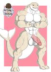  1ceberg absurd_res albino anthro balls big_balls big_penis cetacean delphinoid erection flexing genitals hi_res male mammal marine muscular muscular_male oceanic_dolphin orca penis pose red_eyes smile solo standing toothed_whale vein veiny_penis 