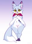  2021 absurd_res anthro arctic_fox asya_(vkontakte) blue_body blue_fur bottomless canid canine cheek_tuft clothed clothing clothing_lift colored digital_media_(artwork) dipstick_ears dipstick_tail facial_tuft female fox fur genitals gradient_background hi_res hip_tuft inner_ear_fluff leg_markings looking_at_viewer mammal markings multicolored_body multicolored_ears multicolored_fur multicolored_tail navel pussy signature simple_background socks_(marking) solo tuft two_tone_body two_tone_fur vincher vkontakte white_body white_fur yellow_sclera 