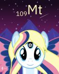  &lt;3 &lt;3_eyes 2021 3_eyes 4:5 absurd_res blonde_hair blue_eyes english_text equid equine fan_character female feral hair happy hasbro headshot_portrait hi_res looking_at_viewer mammal meitnerium mountain_range multi_eye multicolored_hair multicolored_wings my_little_pony outside parclytaxel pegasus pink_hair pink_wings portrait purple_hair purple_wings shooting_star signature sky smile solo spread_wings star starry_sky text white_body wings 