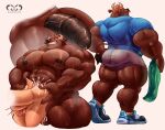  abdominal_bulge abs absurd_res all_fours ambiguous_species anal anal_penetration anthro anthro_on_anthro anthro_penetrated anthro_penetrating anthro_penetrating_anthro back_muscles balls biceps big_dom_small_sub big_muscles blue_clothing blue_eyes blue_footwear blue_shirt blue_shoes blue_topwear bodily_fluids bottomwear bovid bovine brown_body brown_fur butt carnejo cattle clenched_teeth clothed clothing cum cum_in_ass cum_inside cum_splatter cutaway doggystyle dominant duo ejaculation faceless_character faceless_male facial_piercing footwear foreskin from_behind_position fur genital_fluids genitals hair hi_res horn huge_muscles male male/male male_penetrated male_penetrating male_penetrating_male mammal medial_ring medial_ringed_humanoid_penis multiple_angles muscular muscular_anthro muscular_male nipples nose_piercing orgasm pecs penetration penis piercing red_hair ring septum_piercing sex shirt shoes shorts simple_background size_difference sneakers socks standing sweat t-shirt tan_body tan_fur teeth tight_clothing topwear towel white_bottomwear white_clothing white_shorts 