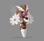  anthro brown_body clothing digital_media_(artwork) exhaust eyewear female giik glasses l_i_a_u_a lagomorph leotard leporid lopunny low_res machine mammal nintendo pixel_(artwork) pok&eacute;mon pok&eacute;mon_(species) rabbit robot robotization smoke solo standing video_games wire 