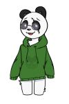  2:3 alpha_channel anonymous_artist anthro clothed clothing eyewear giant_panda glasses male mammal ponda solo tagme ursid 