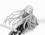  claymore irene monochrome sword yagi_norihiro 