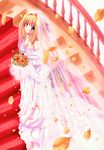  cleavage kannatsuki_noboru tagme wedding_dress 