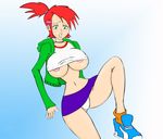  foster's_home_for_imaginary_friends frances_foster miniskirt panties pantyshot red_hair skirt solo underwear 
