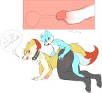 absurd_res all_fours anthro artply braixen breasts canid canine canis collar doggystyle duo ear_piercing english_text eyewear female female_penetrated from_behind_position genitals glasses hi_res internal internal_vaginal looking_back looking_pleasured male male/female male_penetrating male_penetrating_female mammal nintendo nipples penetration penile penile_penetration penis penis_in_pussy piercing pok&eacute;mon pok&eacute;mon_(species) rosse_marie_(artply) sex size_difference smaller_male spiked_collar spikes text vaginal vaginal_penetration video_games wolf wolfgang_(slickerwolf) 
