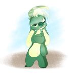  1:1 2021 4_arms alien blonde_hair chest_tuft chopsuey_(lilo_and_stitch) claws crossed_arms digital_drawing_(artwork) digital_media_(artwork) disney ears_down experiment_(lilo_and_stitch) eyebrows fangs frown fur green_body green_claws green_eyes green_fur green_nose hair hi_res lilo_and_stitch looking_away mohawk multi_arm multi_limb pivoted_ears pupils raised_eyebrow salty_nebula simple_background solo standing tuft white_pupils yellow_body yellow_fur 