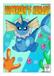  absurd_res belly better_version_at_source bubble comic cover cover_art cover_page eevee eeveelution english_text feral hi_res luvdisc nintendo ploufpuff pok&eacute;mon pok&eacute;mon_(species) sea seaweed series text vaporeon video_games water 