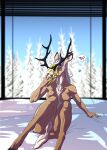  &lt;3 absurd_res anthro antlers anus breasts cervid delta.dynamics female fur genitals hair hi_res horn jen_(delta.dynamics) looking_at_viewer mammal nipples nude pussy solo 