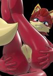  3d_(artwork) absurd_res anthro anus archie_comics blue_eyes butt canid canine digital_media_(artwork) exposed female fiona_fox fox fur genitals hair hi_res mammal nude presenting pussy red_body red_fur red_hair rotalice2 sega sonic_the_hedgehog_(archie) sonic_the_hedgehog_(comics) sonic_the_hedgehog_(series) sonic_the_hedgehog_series 