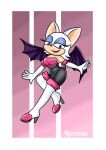  bat_wings big_breasts big_butt breasts butt chiropteran clothing female hi_res high_heels legwear mammal membrane_(anatomy) membranous_wings pinup pose reomm rouge rouge_the_bat sega sexy_legs solo sonic_the_hedgehog_(series) stockings thick_thighs wide_hips wings 