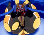  &lt;3 &lt;3_eyes 2021 anthro anthro_focus anus big_breasts big_butt breasts butt clothing cosplay_pikachu_(costume) female female_focus genitals huge_butt huge_thighs kirbot12 nintendo open_mouth pikachu pikachu_libre pok&eacute;mon pok&eacute;mon_(species) pussy short_stack silhouette solo stuck thick_thighs torn_clothing video_games wide_hips 