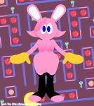  anthro bandai_namco female ghost hi_res josh_the_ultra_dimensional_being lagomorph leporid long_ears mammal pac-man_(series) pinky_(pac-man) rabbit solo spirit video_games 