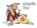  4:3 absurd_res alpha_channel ambiguous_gender anonymous_artist anthro avian bird bookworm_(game) bottomless clothed clothing codex_(bookworm) electronic_arts grey_hair hair hi_res popcap_games solo video_games 