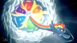  16:9 2011 blue_body cloud equid equine female feral flying friendship_is_magic hair hasbro hi_res mammal multicolored_hair my_little_pony pegasus rainbow_dash_(mlp) rainbow_hair solo twilightsquare widescreen wings 