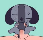  abdominal_bulge animated anthro balls bouncing_ears boxoftoffee butt canid canine canis carrying_partner chibi clitoris domestic_dog duo erection eyes_closed female fleshlight_position genitals hi_res human looking_pleasured male male/female mammal nintendo nintendo_switch open_mouth open_smile pawpads penetration penis pussy sex short_playtime smile snaggle_tooth switch_dog vaginal vaginal_penetration video_games 