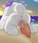  &lt;3 2021 absurd_res anus beach bodily_fluids buried_in_sand butt cowgirl_position cum cum_in_pussy cum_inside duo female from_front_position fur genital_fluids genitals hi_res lagomorph lantha leporid mammal milachu92 nude on_bottom on_top penetration penile penile_penetration penis_in_pussy public public_sex pussy pussy_juice rabbit seaside semi-anthro sex vaginal vaginal_penetration white_body white_fur 