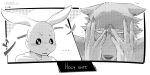  ... 2021 2:1 anthro beastars bodily_fluids canid canine canis claws comic dialogue domestic_rabbit duo english_text female greyscale hand_on_face haru_(beastars) hi_res japanese_text jmbad_art lagomorph legoshi_(beastars) leporid looking_down male mammal monochrome nude oryctolagus profanity rabbit sweat text wolf 