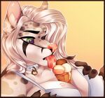  2019 5_fingers anthro breasts canid canine canis clothed clothing digital_media_(artwork) domestic_dog eyebrows eyelashes female fingers green_eyes kristiana_puff mammal open_mouth teeth tongue 