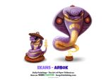  2016 arbok basket container cryptid-creations digital_media_(artwork) duo ekans english_text fangs feral genie grumpy nintendo open_mouth pok&eacute;mon pok&eacute;mon_(species) purple_body purple_scales red_body red_scales scales shaded simple_background size_difference smile tan_body tan_scales text url video_games white_background 