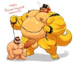  &lt;3 2021 anthro armband artist_name ball_size_difference balls bdsm beard belly big_dom_small_sub big_muscles big_penis blush bodily_fluids bondage bound bowser bowser_day bracelet brown_hair cigar collar cum cum_in_mouth cum_inside cum_on_body cum_on_face dominant dominant_anthro dominant_male duo english_text erection eyebrows facial_hair foreskin genital_fluids genitals hair hi_res huge_muscles human human_on_anthro humanoid_genitalia humanoid_penis interspecies jewelry kneeling koopa larger_anthro leash leather_daddy leather_hat male male/male mammal manlyster mario mario_bros multicolored_body musclegut muscular muscular_anthro muscular_male mustache narrowed_eyes navel nintendo nipple_piercing nipple_ring nipples nude open_mouth overweight overweight_anthro overweight_human overweight_male penis penis_size_difference piercing red_hair scalie sex simple_background size_difference slave smaller_human smile smoking spiked_armband spiked_bracelet spiked_collar spikes standing submissive submissive_human submissive_male text thick_thighs tongue tongue_out uncut vein video_games white_background 