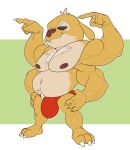  2021 3_toes 4_arms 4_fingers absurd_res alien anthro barefoot bedroom_eyes belly belly_tuft big_biceps big_bulge big_muscles big_quads big_triceps black_eyes black_sclera bristol brown_nipples brown_nose bulge chest_tuft claws closed_smile clothed clothed_anthro clothed_male clothing colored digital_drawing_(artwork) digital_media_(artwork) disney ears_back ears_down experiment_(lilo_and_stitch) eyebrows feet fingers flat_colors full-length_portrait fur gesture green_background half-closed_eyes hand_on_leg hands_on_hips happy head_tuft hi_res huge_bulge huge_muscles huge_pecs huge_triceps humanoid_hands lilo_and_stitch looking_at_viewer male male_anthro manly markings multi_arm multi_limb multicolored_body multicolored_fur musclegut muscular muscular_anthro muscular_male narrowed_eyes nipples pivoted_ears plantigrade pointing portrait red_speedo reuben_(lilo_and_stitch) seductive short_anthro short_male simple_background slightly_chubby_anthro slightly_chubby_male smile smiling_at_viewer solo speedo_only standing tan_belly tan_body tan_chest tan_face tan_fur tan_markings tan_neck three-quarter_view toes toony topless topless_anthro topless_male tuft two_tone_face white_background white_body white_claws white_eyebrows white_fur white_pubes yellow_arms yellow_body yellow_ears yellow_face yellow_feet yellow_fingers yellow_fur yellow_hands yellow_legs yellow_toes 