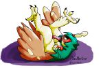  autofellatio beak bird_feet brown_body countershading decidueye doesnotexist genitals green_body gyrotech hi_res male masturbation nintendo oral oral_masturbation penile penile_masturbation penis pok&eacute;mon pok&eacute;mon_(species) solo video_games winged_arms wings 