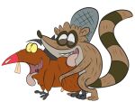 absurd_res anal anal_penetration beaver cartoon_network daggett_beaver derp_eyes doggystyle duo from_behind_position hi_res male male/male mammal nickelodeon penetration procyonid r4c00n raccoon regular_show rigby_(regular_show) rodent sex simple_background the_angry_beavers tongue tongue_out white_background 