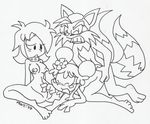  ami crossover hi_hi_puffy_amiyumi praiz sega sonic_team tails yumi 