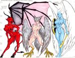  devil dungeons_and_dragons harpy lvl9drow seraph succubus 