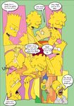  bart_simpson comic fluffy hugo_simpson lisa_simpson marge_simpson simpcest the_simpsons 