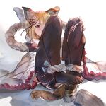  1girl animal_ears black_legwear dog dog_ears dog_girl dog_tail erune feet granblue_fantasy no_shoes rope shimenawa tail tota_(sizukurubiks) vajra_(granblue_fantasy) 