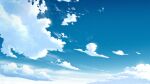  blue_sky cloud cloudy_sky commentary_request floating highres horizon landscape nature no_humans original scenery shuu_illust sky 