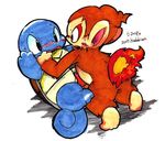  chimchar itadakicat pokemon squirtle tagme 