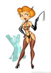  alex_hiro bdsm black_panties blindfold bob_cut bondage breasts chain choker earrings elbow_gloves femdom fishnet george_jetson handcuffs hanna-barbera high_heels husband jane_jetson milf orange_hair panties penis short_hair smile tagme the_jetsons thighhighs whip wife 