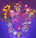  absurdres cofagrigus dreepy drifloon duskull english_text froslass gengar giratina giratina_(altered) grin haunter highres hoopa hoopa_(confined) litwick mimikyu mismagius no_humans oricorio oricorio_(sensu) pokemon pokemon_(creature) polteageist red_eyes rotom rotom_(mow) sableye sandygast sharp_teeth signature smile teeth trait_connection vitreous_glassy yellow_eyes 