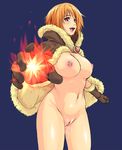  amami_amayu breasts cape curvy foreshortening gloves hands large_breasts magic naked_cape nipples nude pussy pussy_juice ragnarok_online solo uncensored wizard_(ragnarok_online) 